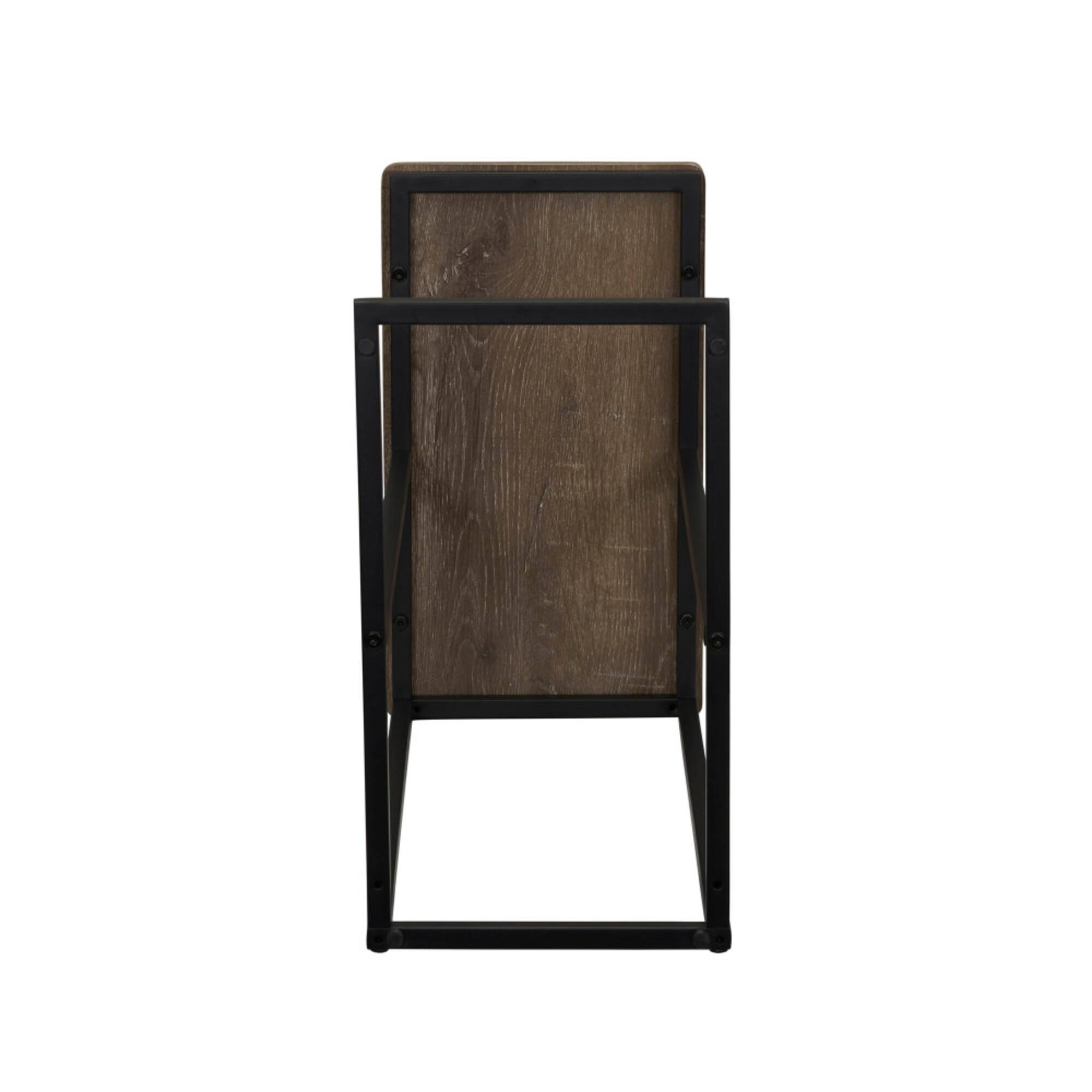 Household Essentials 25" Jamestown C-Shaped End Table